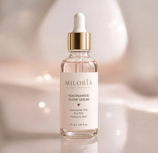 Miloria Niacinamide 10% Glow Serum | Brightening & Hydrating  Face Serum 30ml
