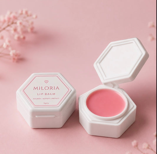 MILORIA Nourishing Lip Balm | Soft, Hydrated & Healthy Lips | 5g